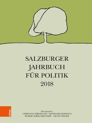 cover image of Salzburger Jahrbuch für Politik 2018